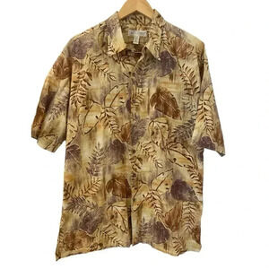 Tori Richard Button Up Floral Hawaiian Lawn Shirt